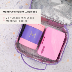 Stuck on You Lunchbox and MontiiCo Insulated Lunchbag 