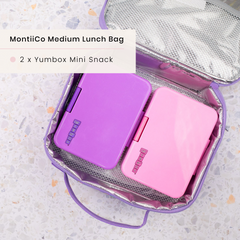 Yumbox Lunchboxes and MontiiCo Insulated Lunchbag 
