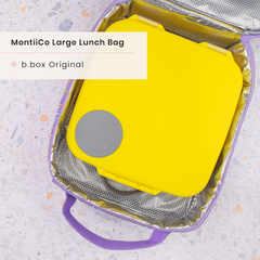 B.box Original Lunchbox and MontiiCo Original Lunchbag 