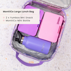 Yumbox mini Lunchbox and MontiiCo Insulated Lunchbag 