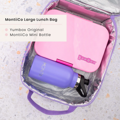 Yumbox Original Lunchbox and MontiiCo Insulated Lunch bag 