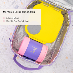 B.box Lunchbox and MontiiCo lunchbag 