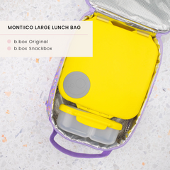 B.box lunchbox and MontiiCo Lunch bag 