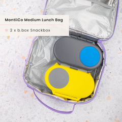 B.box Snack Boxes and MontiiCo Insulated Lunchbag 