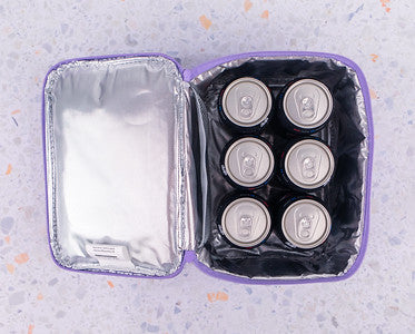 Six Pack of Cans in MontiiCo Cooler Bag 