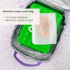 Go Green Lunchbox and MontiiCo Lunchbag