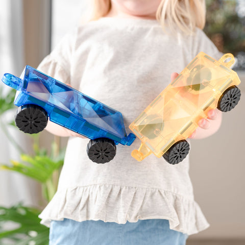 Connetix Magnetic Car Bases as sold by Scarlett Tippy Toes