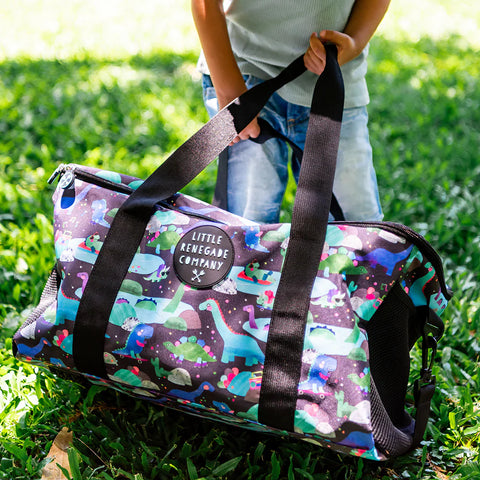 Little Renegade Company Dino Party Duffel Bag