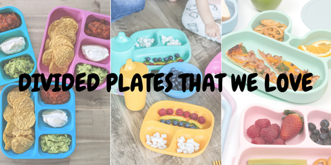 Divided Plates as Sold by Scarlett Tippy Toes