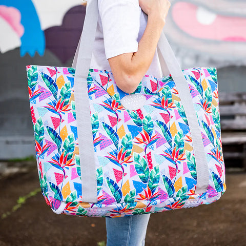 Little Renegade Company Bright Geometric Tote Bag