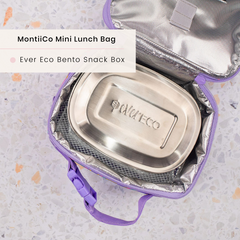 Ever Eco Snack Box and MontiiCo Insulated Lunch Bag 