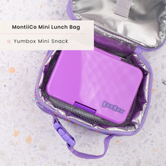 Yumbox Lunchbox and MontiiCo Insulated Mini Lunchbag 