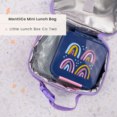 Little Lunchbox Co Bento Two and MontiiCo Mini Insulated Lunchbag 