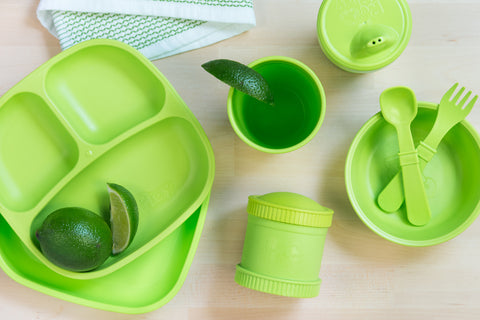 Replay Dinnerware in Lime Green