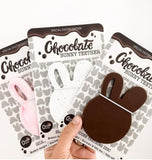 One.Chew.Three Easter Chocolate Bunny Silicone Teether