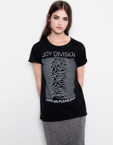 Teenage Ironic Band Tees Joy Division Unknown Pleasures