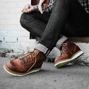 Red Wing Classic Moc Toe Copper Leather 