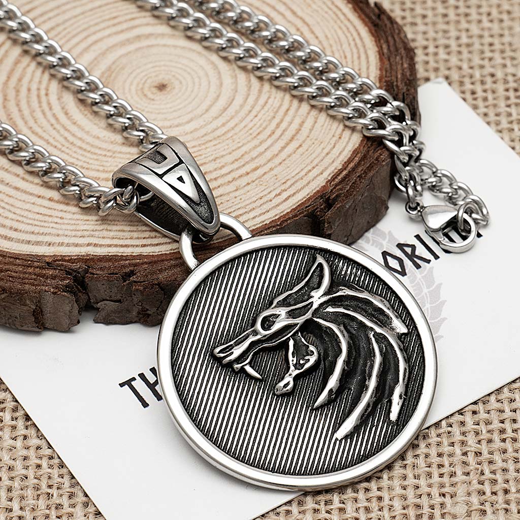 World of Warcraft Necklace The Horde Crest Stainless Steel Pendant