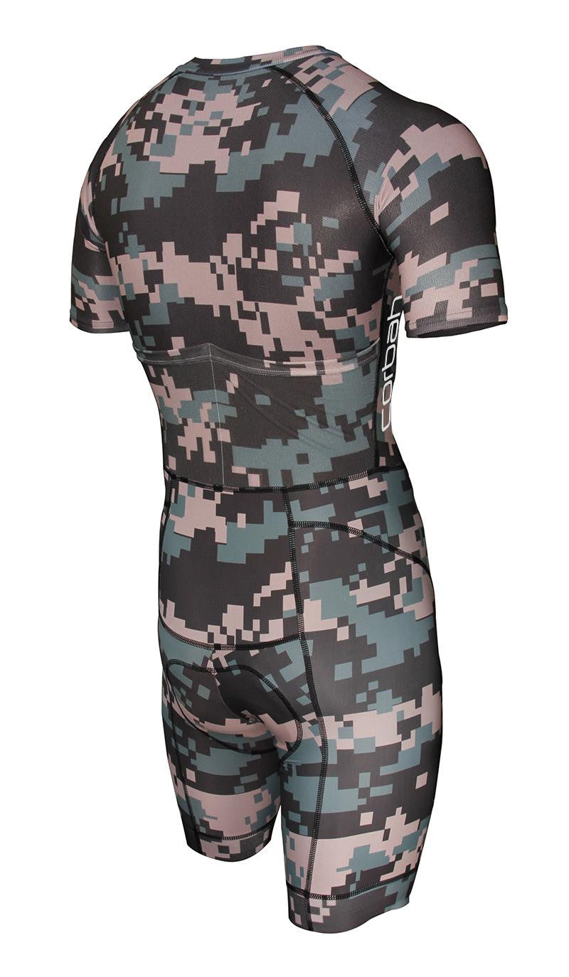 camo cycling jersey