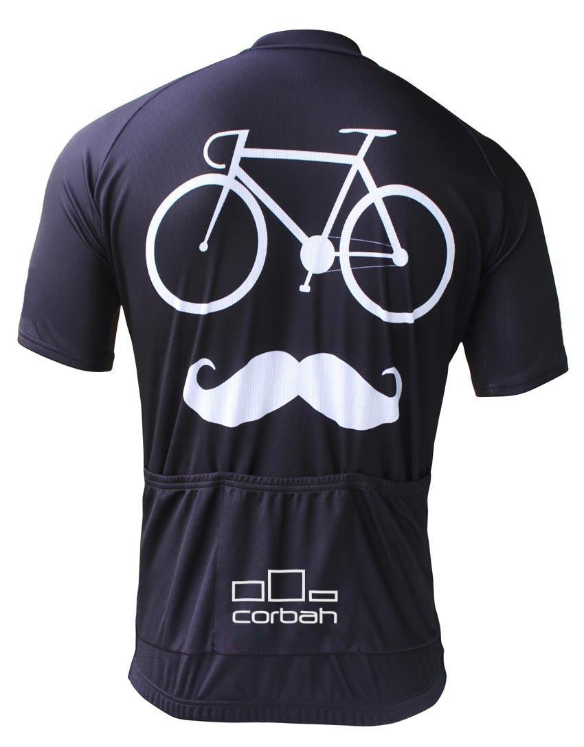 Bicycle Mustache Cycling Jersey – Corbah