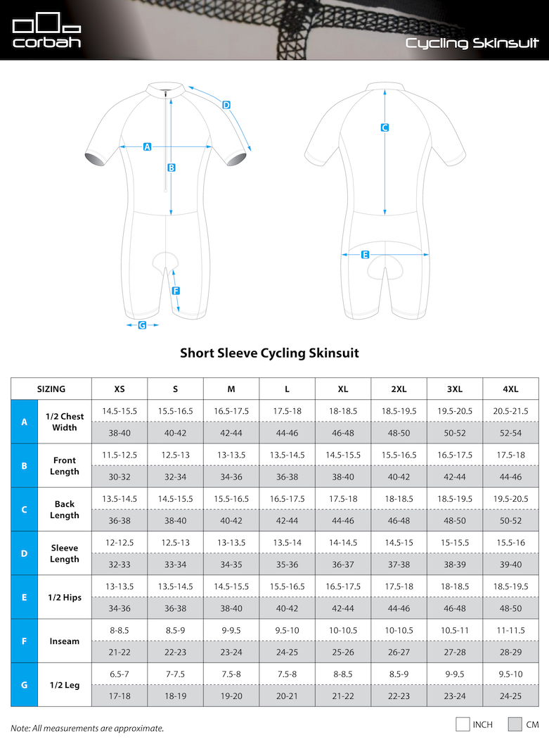 Muscle Man Short Sleeve Skinsuit – Corbah