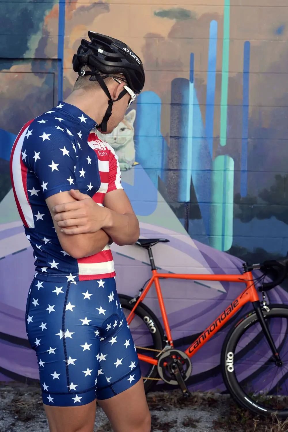 flag cycling jersey