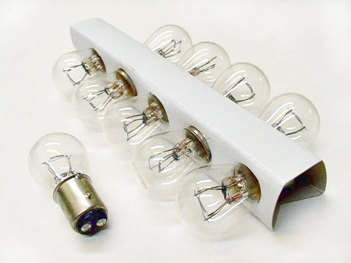 Box of 10 #1156 12V Rear Brake/Tail Light Turn Signal Bulbs