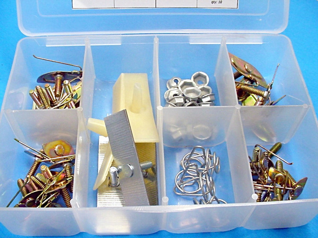 68 Piece Assorted Body Side Moulding Fasteners Clips Kit Jurassic Classic Auto Parts