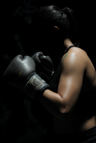 woman boxing dublin