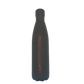 mandala printed black water bottle