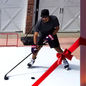 Synthetic Ice Tiles - Super-Pack Home Rink - 96 SF - PolyGlide Ice