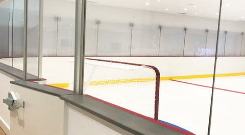 clean synthetic rink