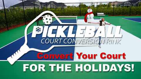 pickleball court conversion rink