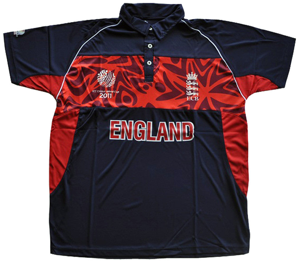 England WC 2011 Cricket Supporter Shirt 