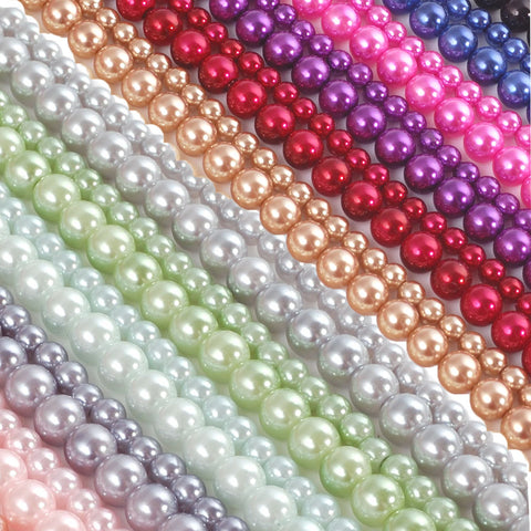 glass pearl beads