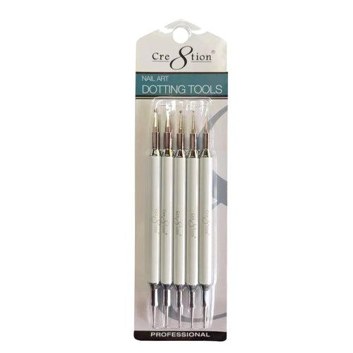 Cre8tion - Nail Art - Wax and Dotting Tool White – Skylark Nail Supply