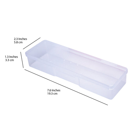 Cre8tion Large Plastic Storage Box Size 13*7.9*6.3 inches 16 pcs