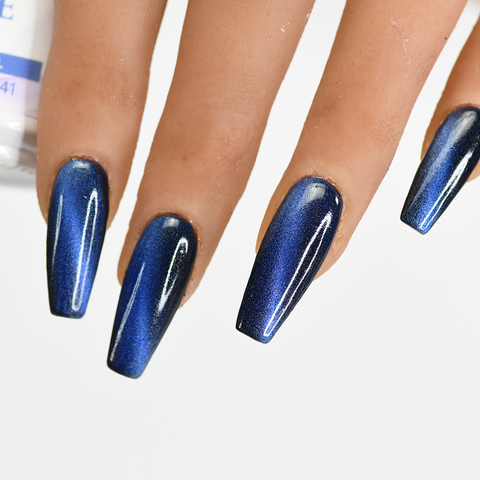 Blue Cat Eye Nail Polish Nail And Manicure Trends