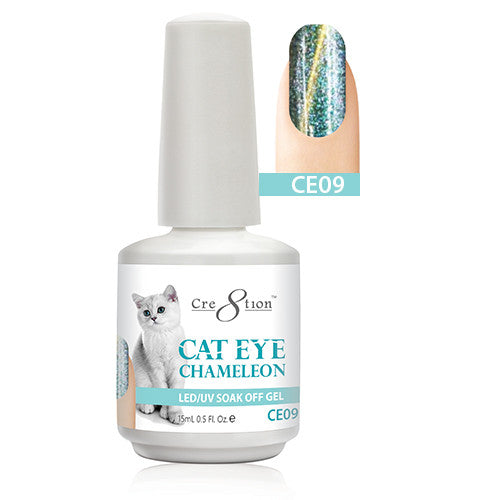 Mis stof in de ogen gooien Vierde Cre8tion - Cat Eye Chameleon .5 oz. CE09 – Skylark Nail Supply