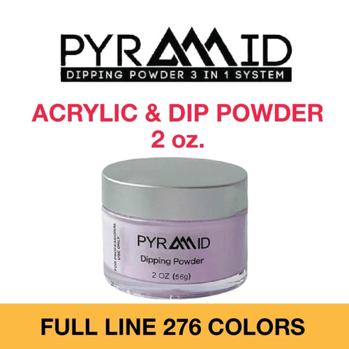Pyramid 3 in 1 Acrylic and Dip Powder - 302 Black (32oz) – QQ Nail