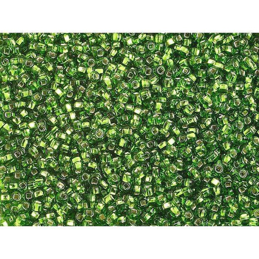 Preciosa Seed Beads 10/0 - Opaque Dark Green - 20g - Beads And