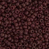 Miyuki 15/0 Seed Beads Miyuki Seed Bead 15/0 Chocolate Brown Opaque