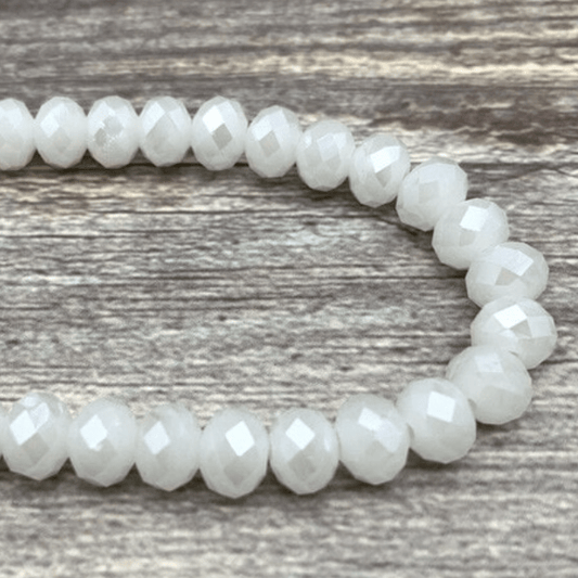 20mm Ivory/White Pearl in Silver Rhinestone Frame Gem, Glue on, Resin –  Sundaylace Creations & Bling