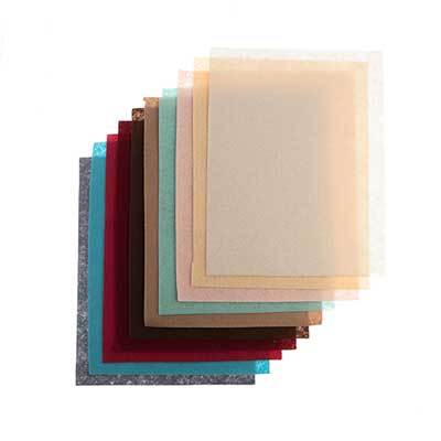 20*22cm Leatherette Synthetic Leather Sheet, Multiple Colour