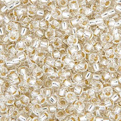 Miyuki Seed Bead 11/0 Sparkle Pewter Lined Crystal (0242v) (22g) –  Sundaylace Creations & Bling