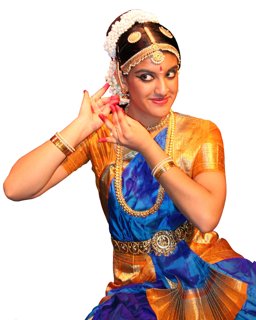 Blue \u0026 Golden Bharatnatyam dance 