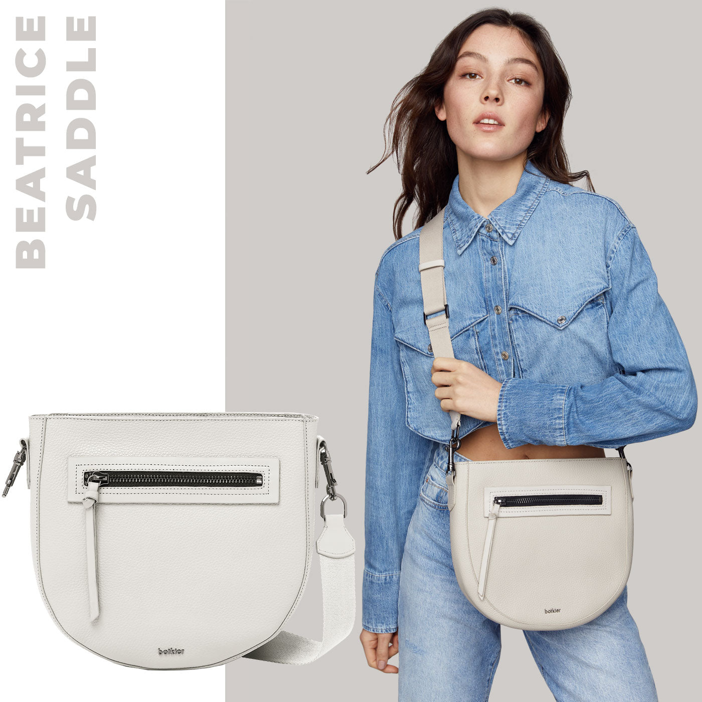 Botkier beatrice saddle crossbody