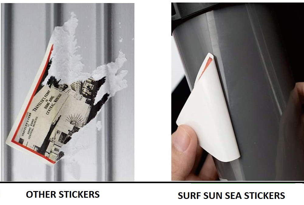 Custom Surfboard Stickers - Waterproof Surfboard Stickers