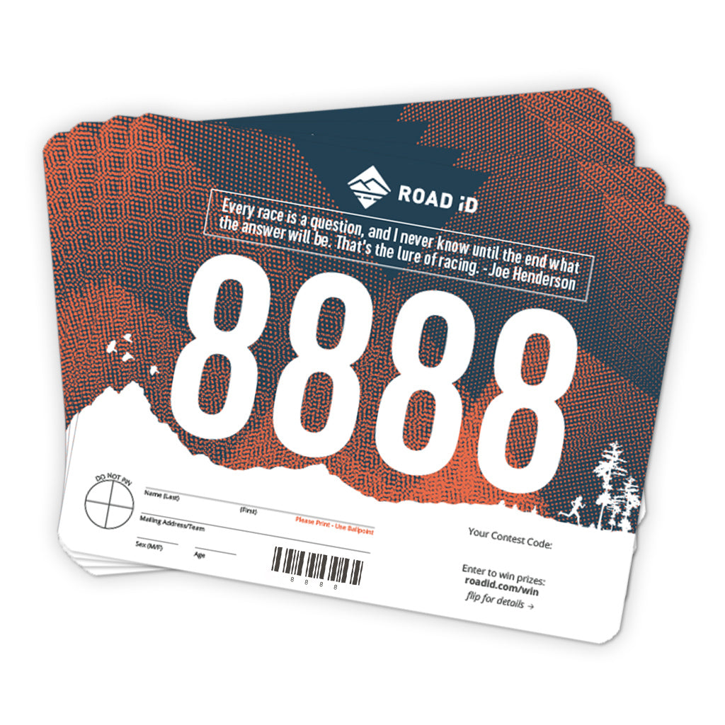 Download Standard Race Bibs - ROAD iD Event Sponsorship