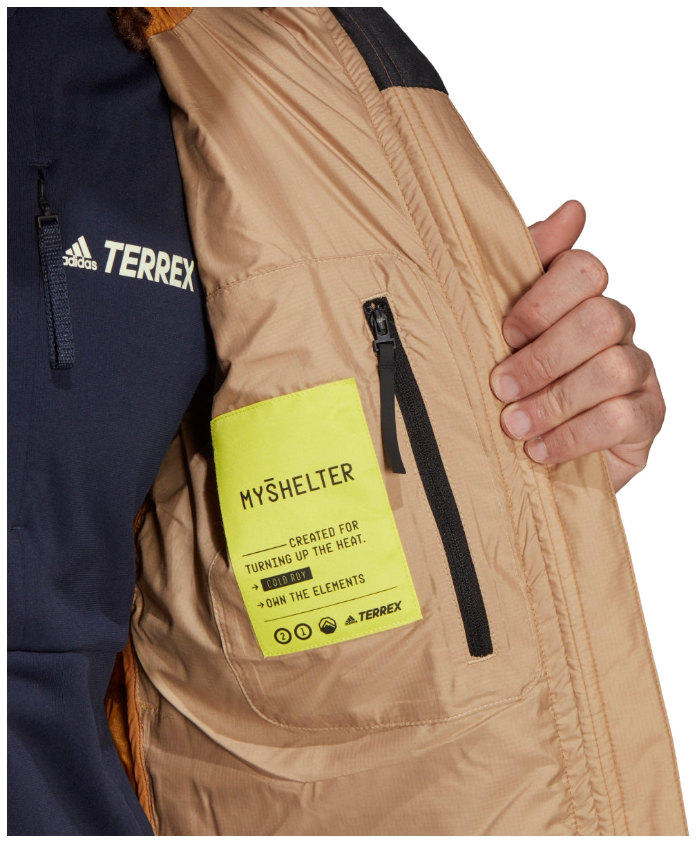 Adidas Terrex My Shelter Down Hooded Jacket - Men's